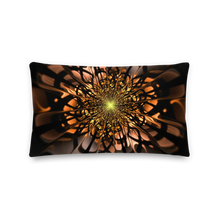 Abstract Flower 02 Rectangle Premium Pillow by Design Express