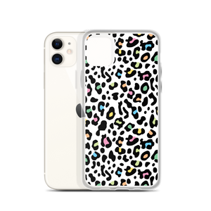 Color Leopard Print iPhone Case by Design Express