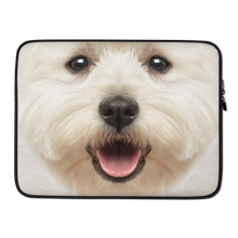 15 in West Highland White Terrier Dog Laptop Sleeve by Design Express