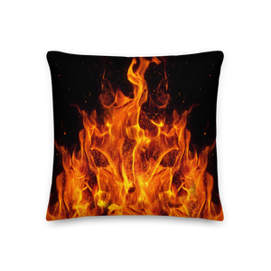 On Fire Square Premium Pillow by Design Express