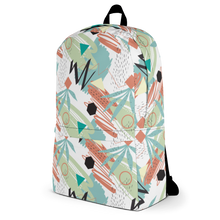 Mix Geometrical Pattern 03 Backpack by Design Express