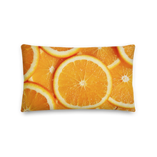 Sliced Orange Premium Pillow by Design Express