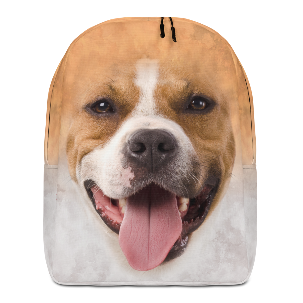 Default Title Pit Bull Dog Minimalist Backpack by Design Express