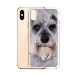 Schnauzer Dog iPhone Case by Design Express