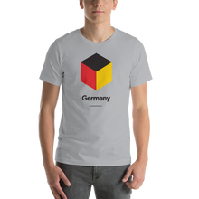 Silver / S Germany "Cubist" Unisex T-Shirt by Design Express