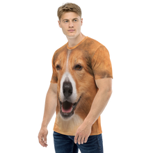 Border Collie Dog Men's T-shirt by Design Express