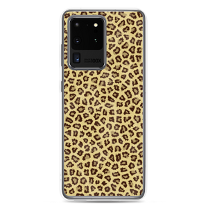 Samsung Galaxy S20 Ultra Yellow Leopard Print Samsung Case by Design Express