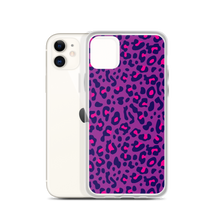 Purple Leopard Print iPhone Case by Design Express