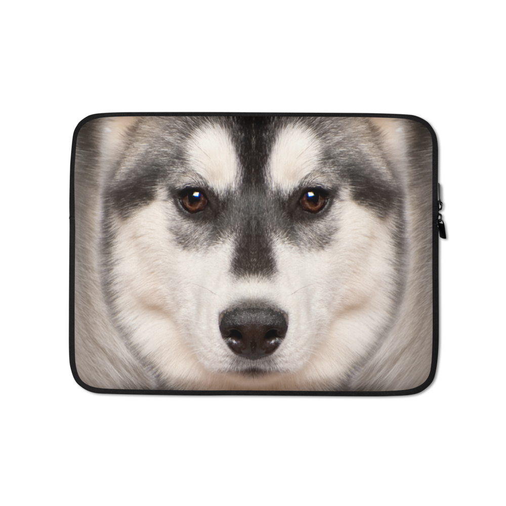 13 in Husky Dog Laptop Sleeve by Design Express