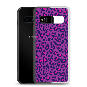 Purple Leopard Print Samsung Case by Design Express