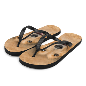 S Shetland Sheepdog Flip-Flops by Design Express