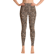 XS Golden Leopard Yoga Leggings by Design Express