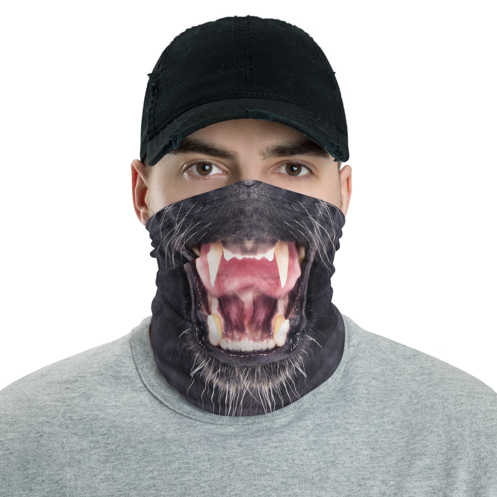 Default Title Black Panther Neck Gaiter Masks by Design Express