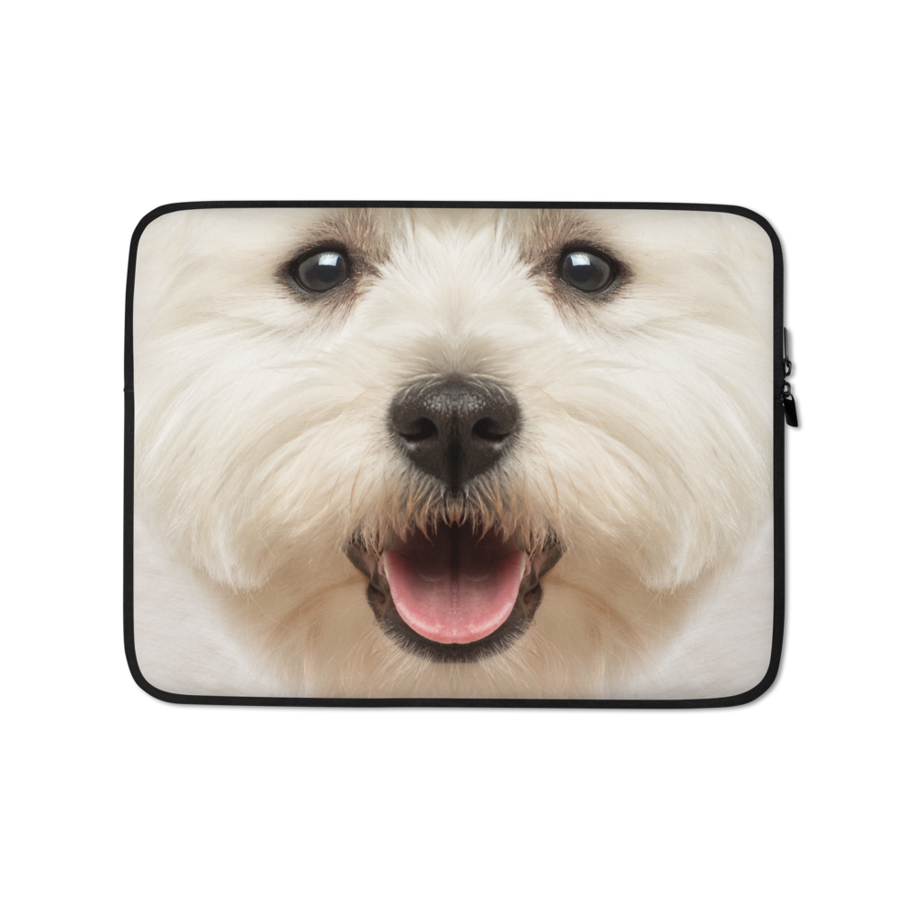 13 in West Highland White Terrier Dog Laptop Sleeve by Design Express