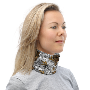 Leopard Head Neck Gaiter by Design Express