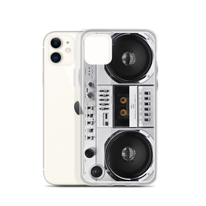 Boom Box 80s iPhone Case by Design Express