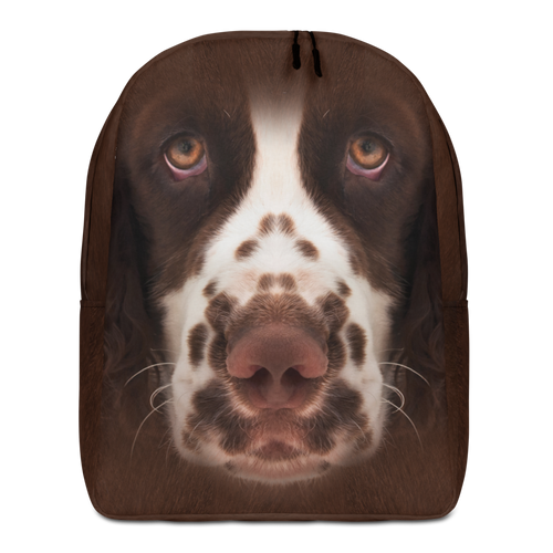 Default Title English Springer Spaniel Dog Minimalist Backpack by Design Express