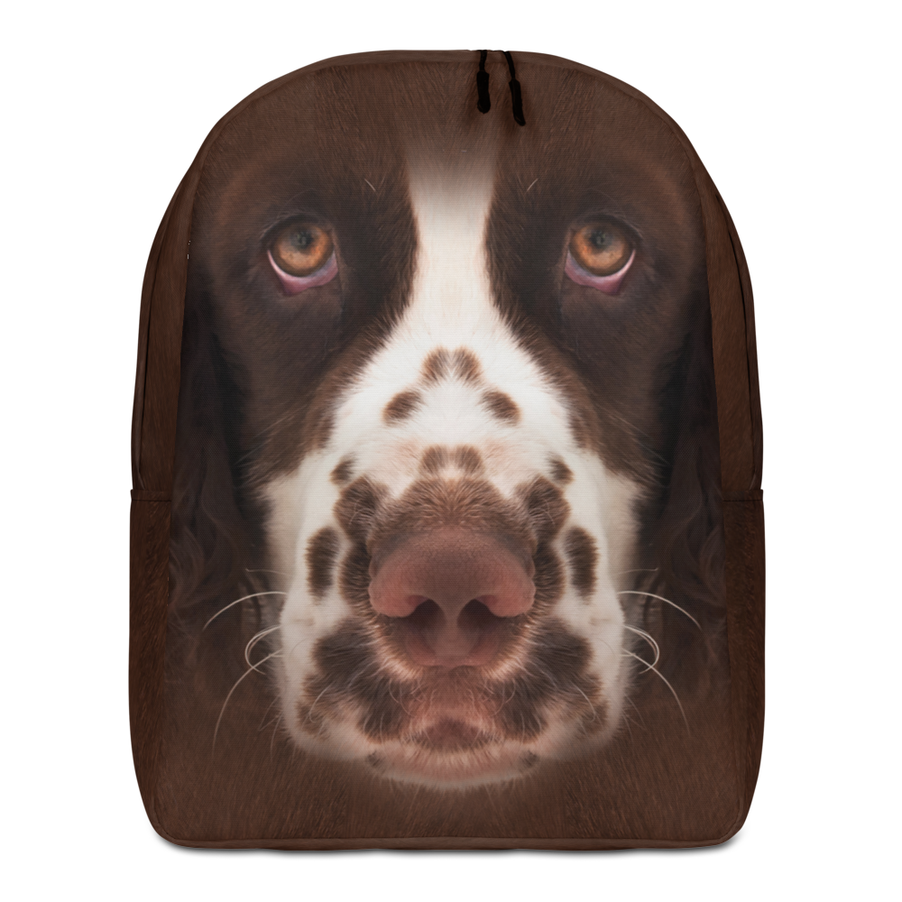 Default Title English Springer Spaniel Dog Minimalist Backpack by Design Express