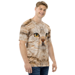 Scottish Fold Cat "Hazel" Men's T-shirt by Design Express