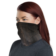 Black Wood Neck Gaiter Masks by Design Express