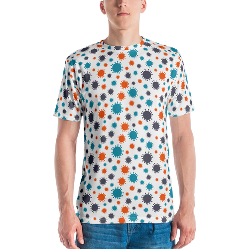 XS Corona Virus Men's T-shirt by Design Express