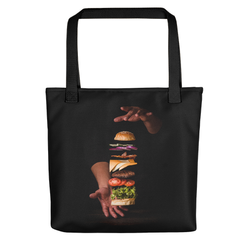 Default Title Burger Tote bag by Design Express