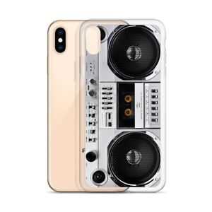 Boom Box 80s iPhone Case by Design Express