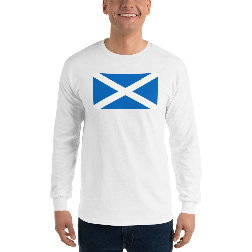 White / S Scotland Flag 