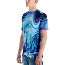 Lucid Blue Men's T-shirt by Design Express