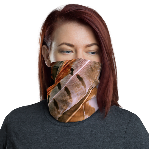 Default Title Pheasant Feathers Neck Gaiter Masks by Design Express