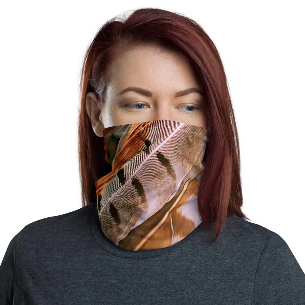 Default Title Pheasant Feathers Neck Gaiter Masks by Design Express