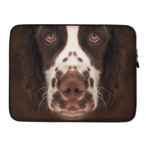 15 in English Springer Spaniel Dog Laptop Sleeve by Design Express