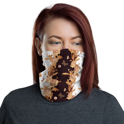 Default Title Gold Baroque Neck Gaiter by Design Express