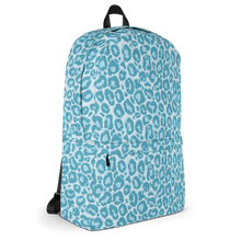 Teal Leopard Print Backpack by Design Express