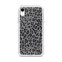 Grey Leopard Print iPhone Case by Design Express