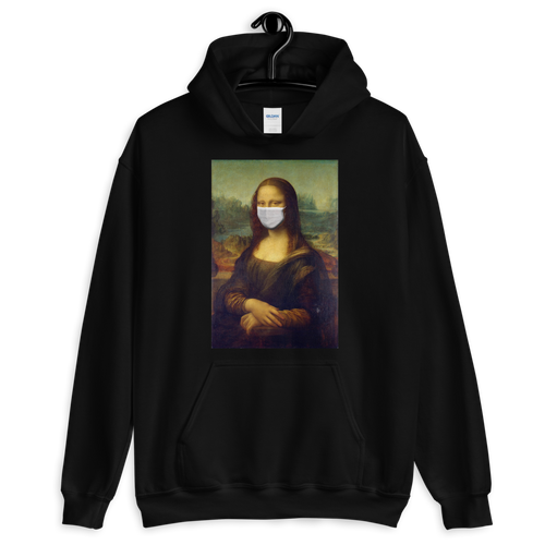 S Masker Monalisa Unisex Hoodie by Design Express