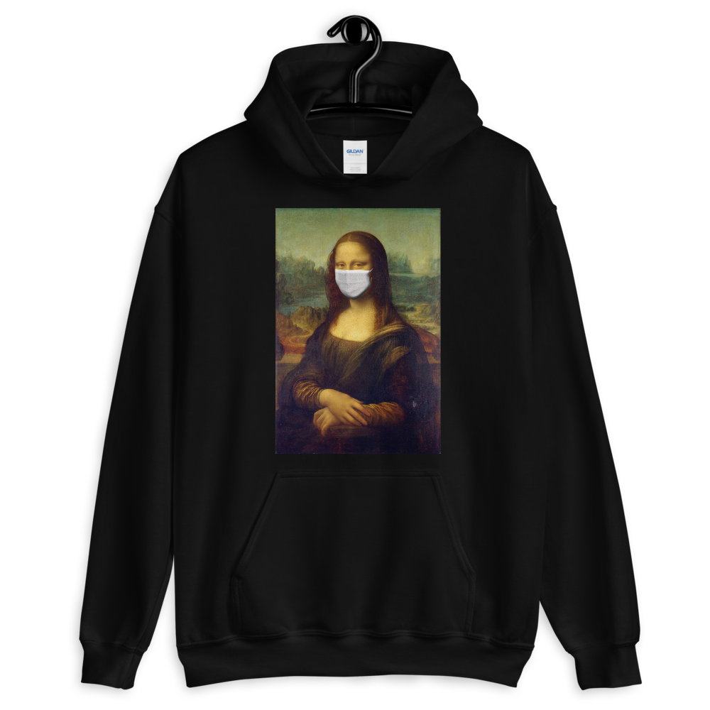 S Masker Monalisa Unisex Hoodie by Design Express