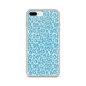 iPhone 7 Plus/8 Plus Teal Leopard Print iPhone Case by Design Express