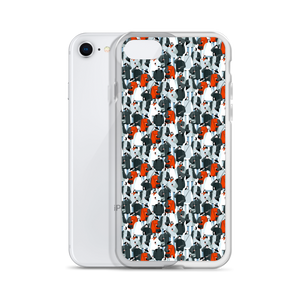 Mask Society Illustration iPhone Case by Design Express
