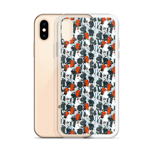 Mask Society Illustration iPhone Case by Design Express
