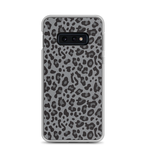 Samsung Galaxy S10e Grey Leopard Print Samsung Case by Design Express