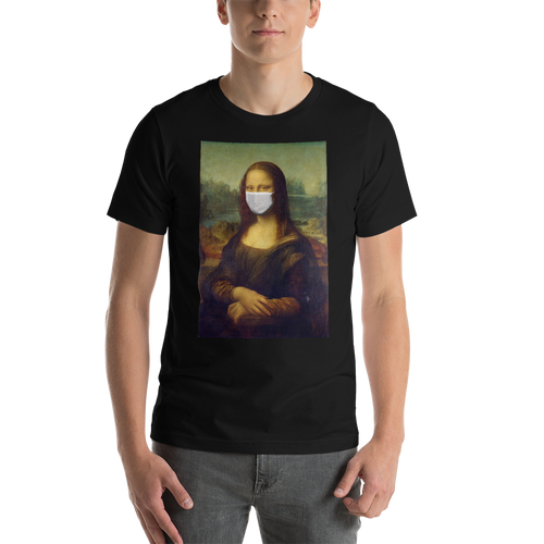 XS Masker Monalisa Unisex T-Shirt by Design Express