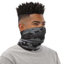 Grey Black Catfish Neck Gaiter by Design Express