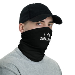 I Am Smiling Neck Gaiter Masks by Design Express