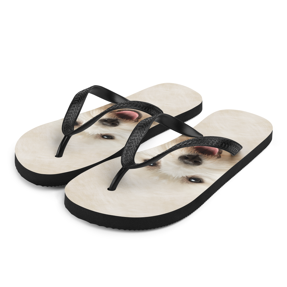 S West Highland White Terrier Dog Flip-Flops by Design Express