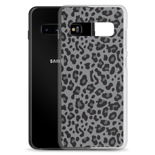 Grey Leopard Print Samsung Case by Design Express