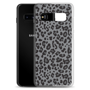 Grey Leopard Print Samsung Case by Design Express