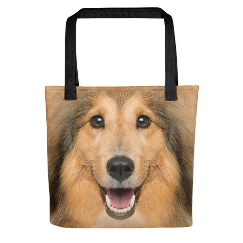 Default Title Shetland Sheepdog Dog Tote bag Totes by Design Express