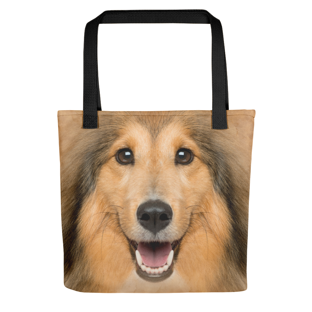 Default Title Shetland Sheepdog Dog Tote bag Totes by Design Express