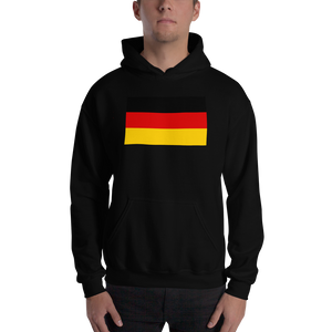 Black / S Germany Flag Hooded Sweatshirt by Design Express